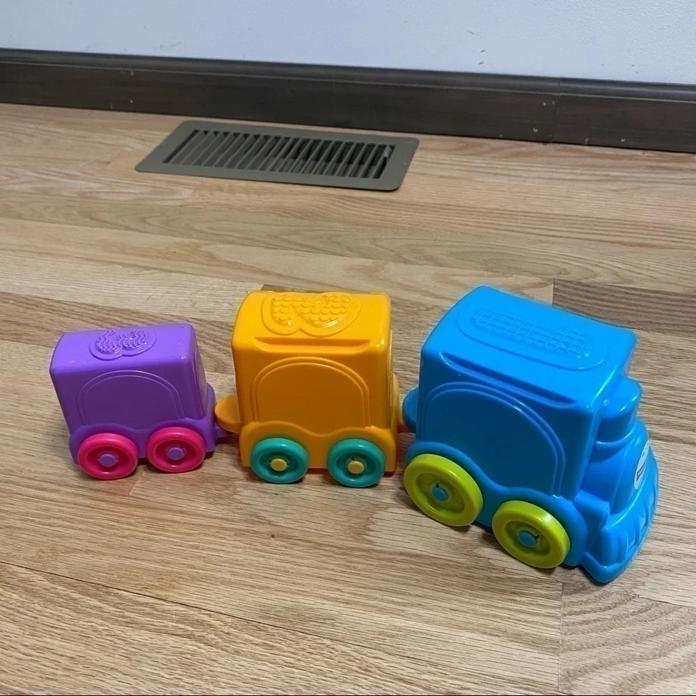 Fisher Price Plastic Number Counting Train Toy